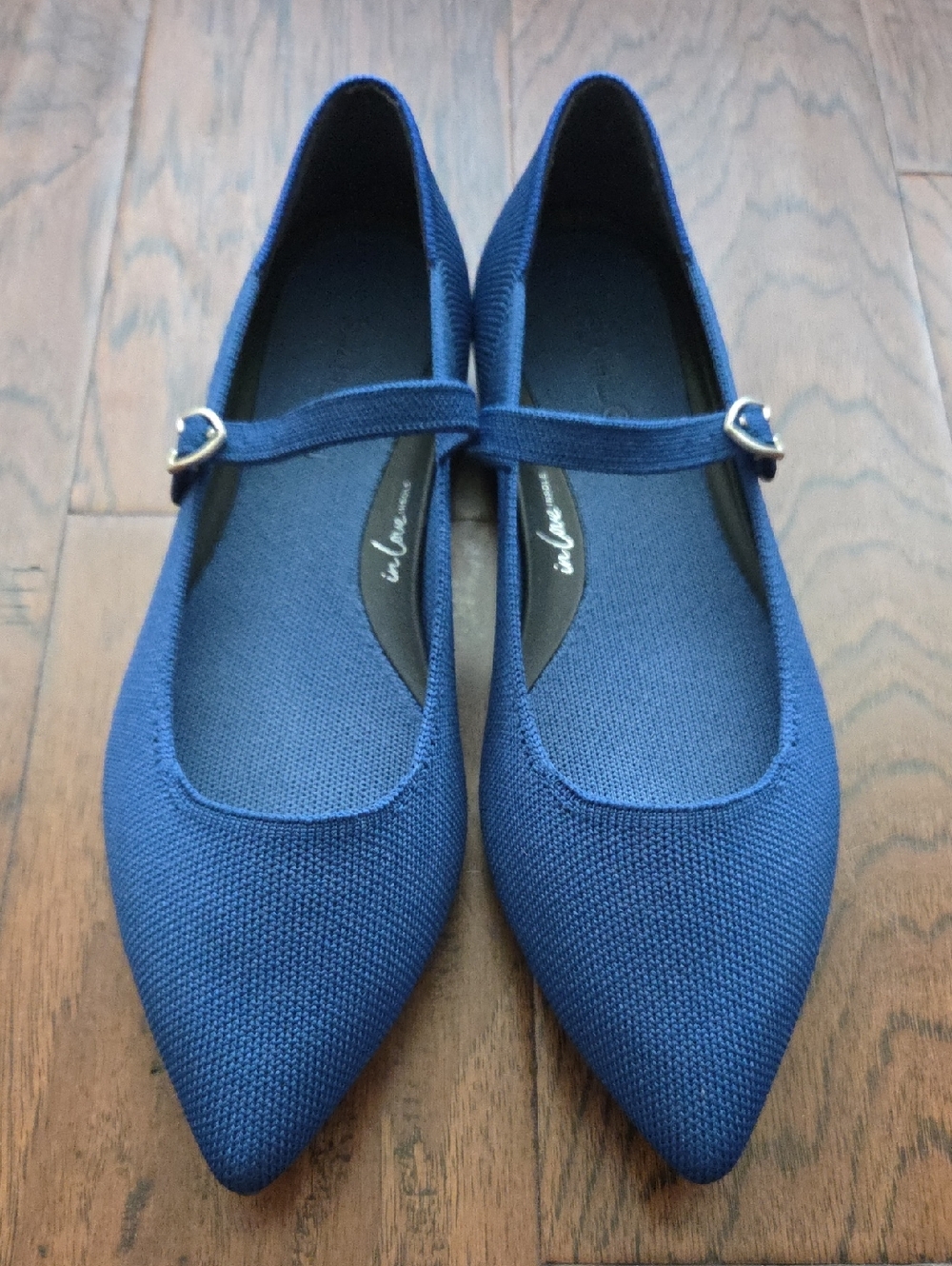 Rothy's The Point Mary Jane II - Bluebell Size 8
